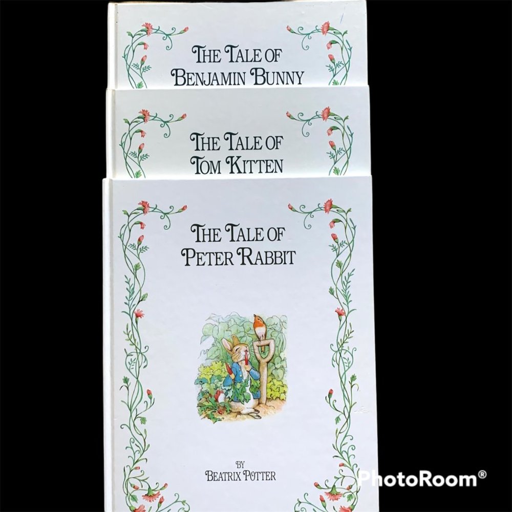 Beatrix Potter Hardcover Book Set of 3